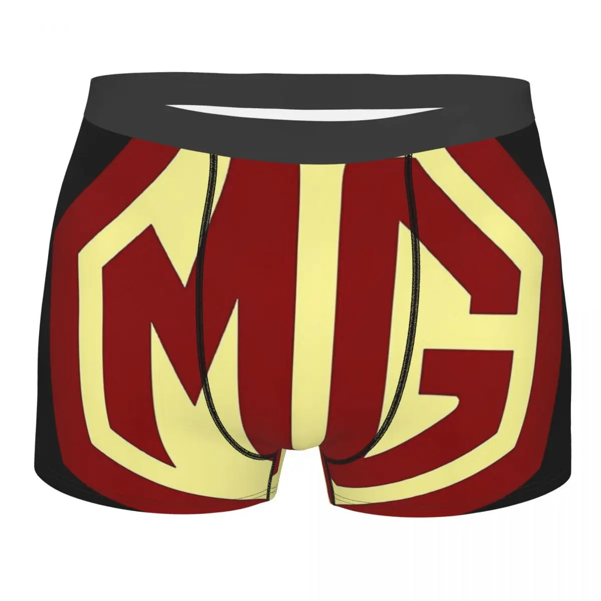 

Классический автомобиль логотип Mg мужские боксеры нижнее белье автомобиль логотип высокой воздухопроницаемости высокое качество идея подарка