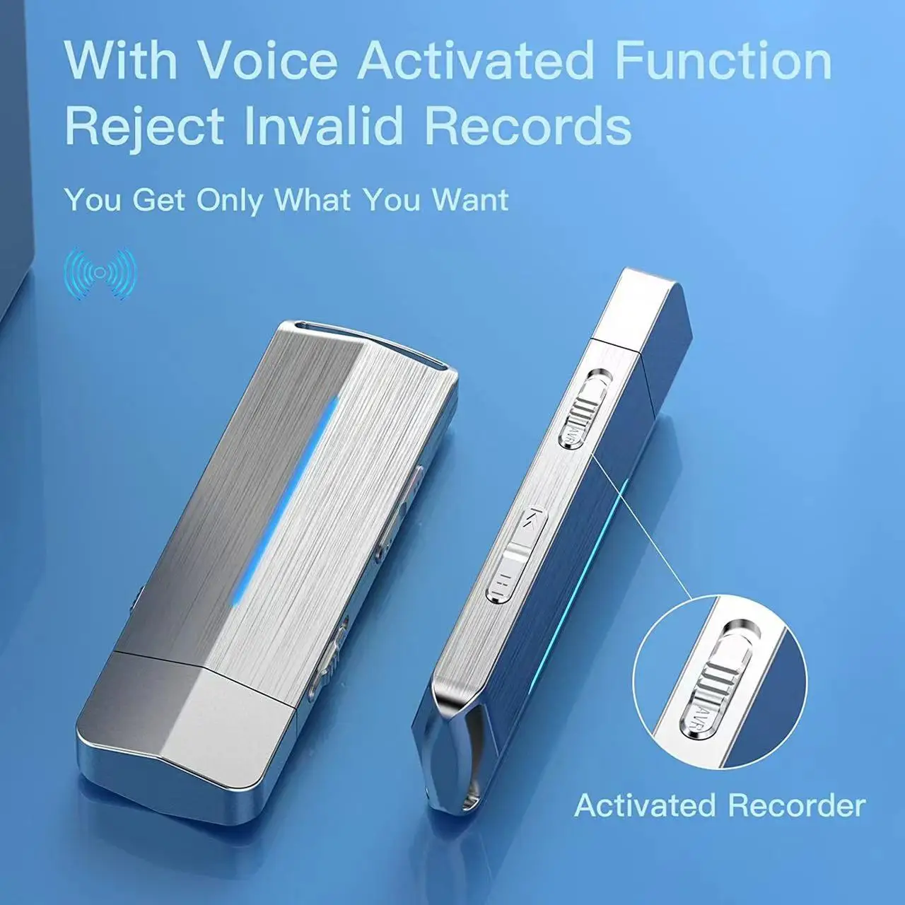 Espia U Disk Digtal Audio Recording Pen Professional Noise Reduce Messenger Dictaphone