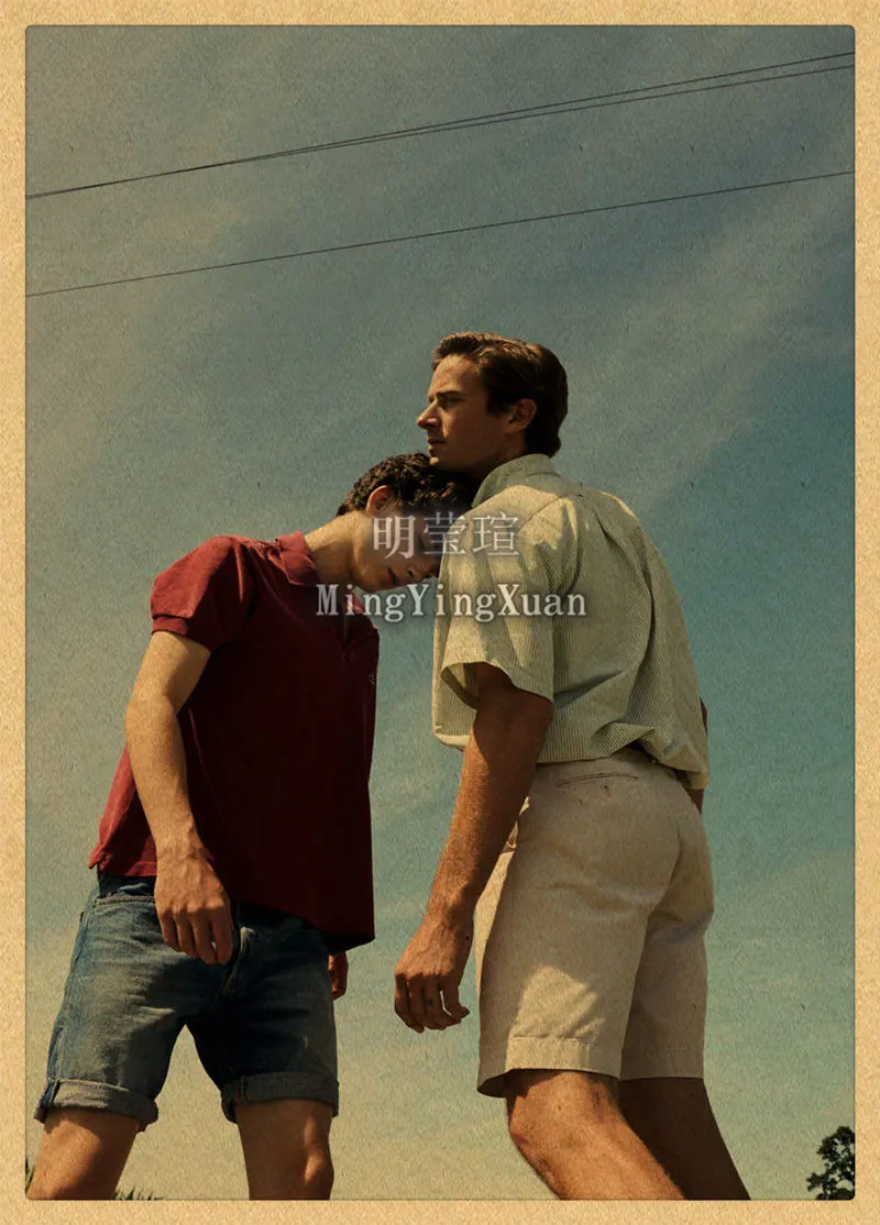 

Винтажный плакат "Call Me By Your Name"