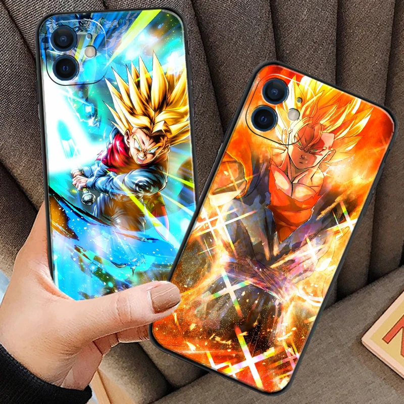 

Dragon Ball Anime Phone Cases For iPhone 13 12 Pro MAX 6 6S 7 8 Plus XS 12 13 Mini X XR SE 2020 New Silicone Back Cover Fanda