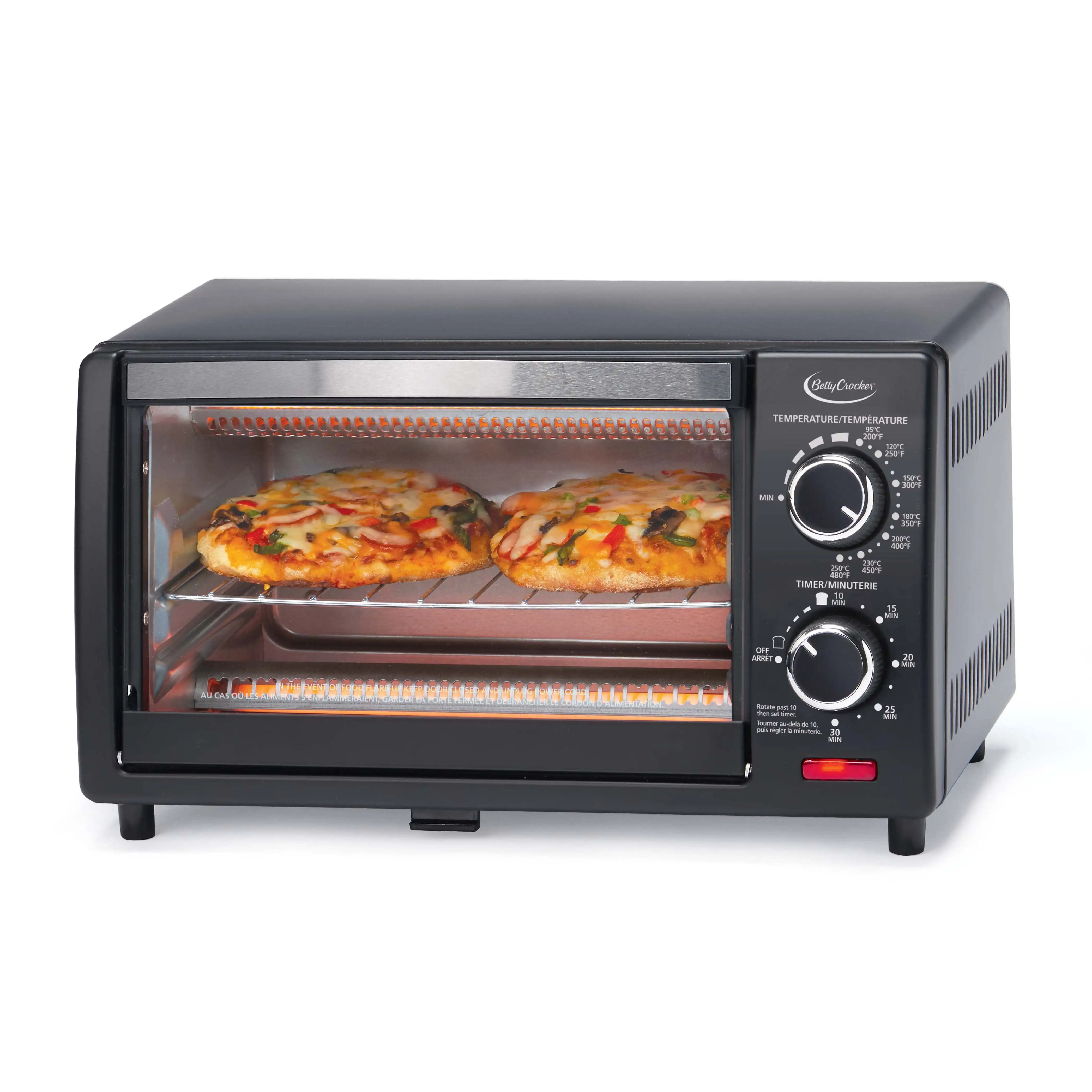

BC-1664CB 2-Slice Compact Toaster Oven with Drop Down Crumb Tray free shipping