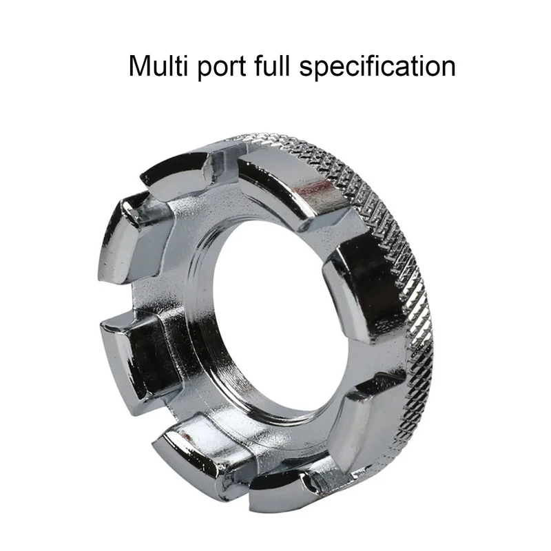 

1 шт. велосипедный спицевой ключ, хромированный молибденовый 8-портовый хромированный молибденовый стальной комплект колес, инструмент для регулировки проволоки