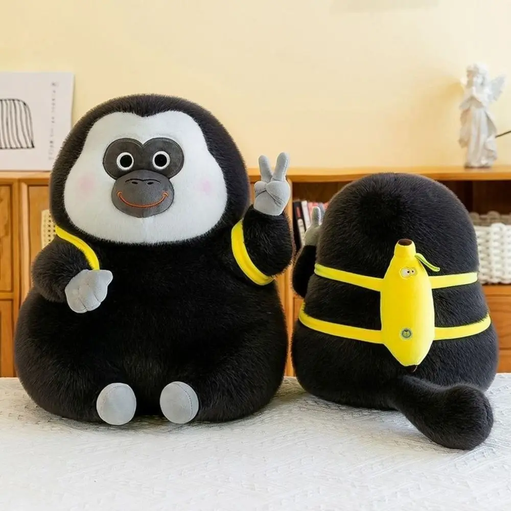 22 см милое лицо монаха Biiye белое обезьяна плюшевая игрушка подушка кукла