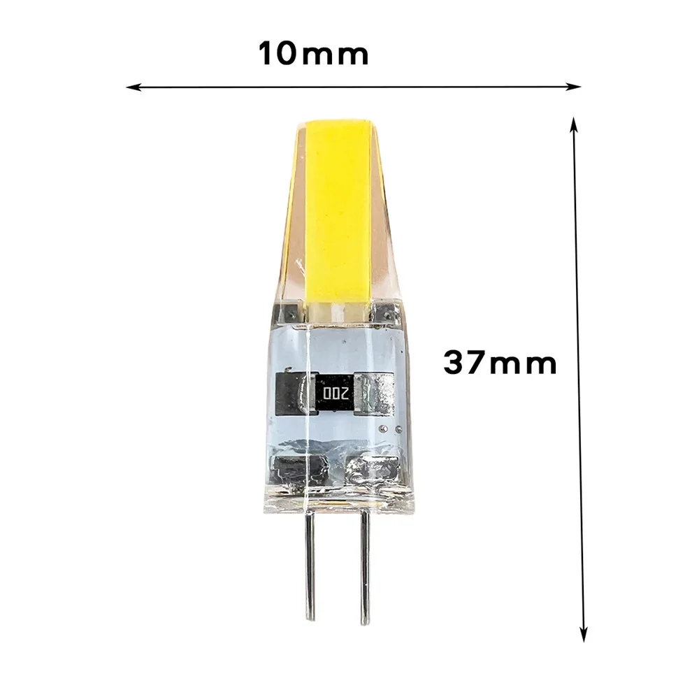 5PCS Mini G4 Led Силиконовые лампы 6W регулируемые постоянного тока 12V Домашние Cob 3000K 6000K