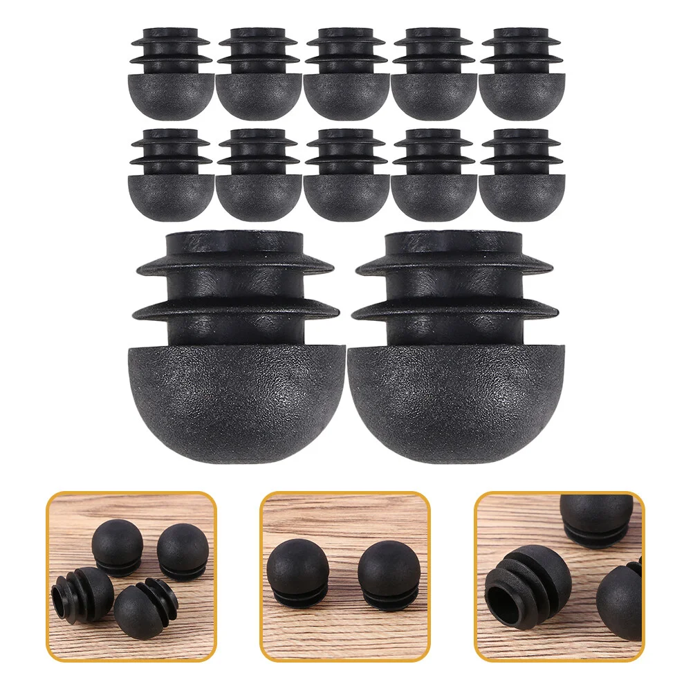 

30pcs Caps For Pipe Chair Foot Tubing Plug 25mm Post End Insert Furniture Protector Chair End Cap