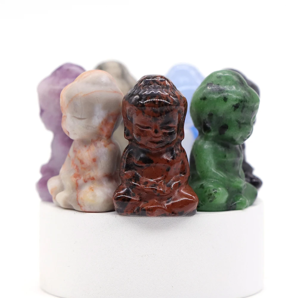 Мини-статуя Будды из камня