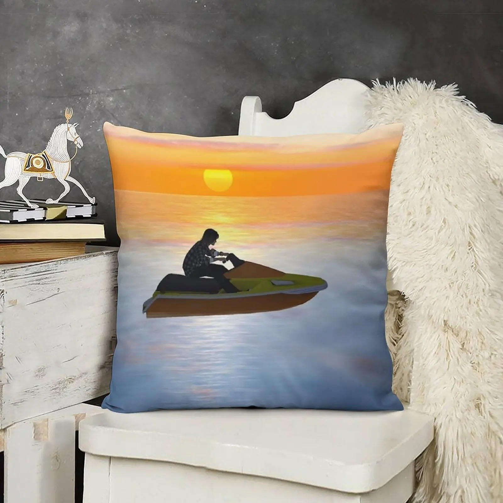 Sinjin декоративная подушка IMVU для утопления клетчатая диванная Рождественская