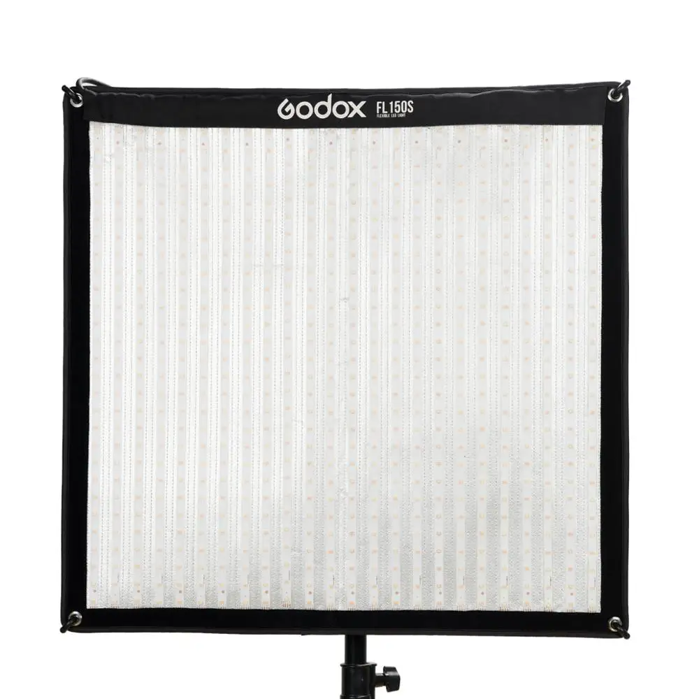 

Godox FL150S 150W Flexible LED Video Light Rollable Cloth Lamp with Honeycomb Grid Softbox + Controller + Remote Control and APP