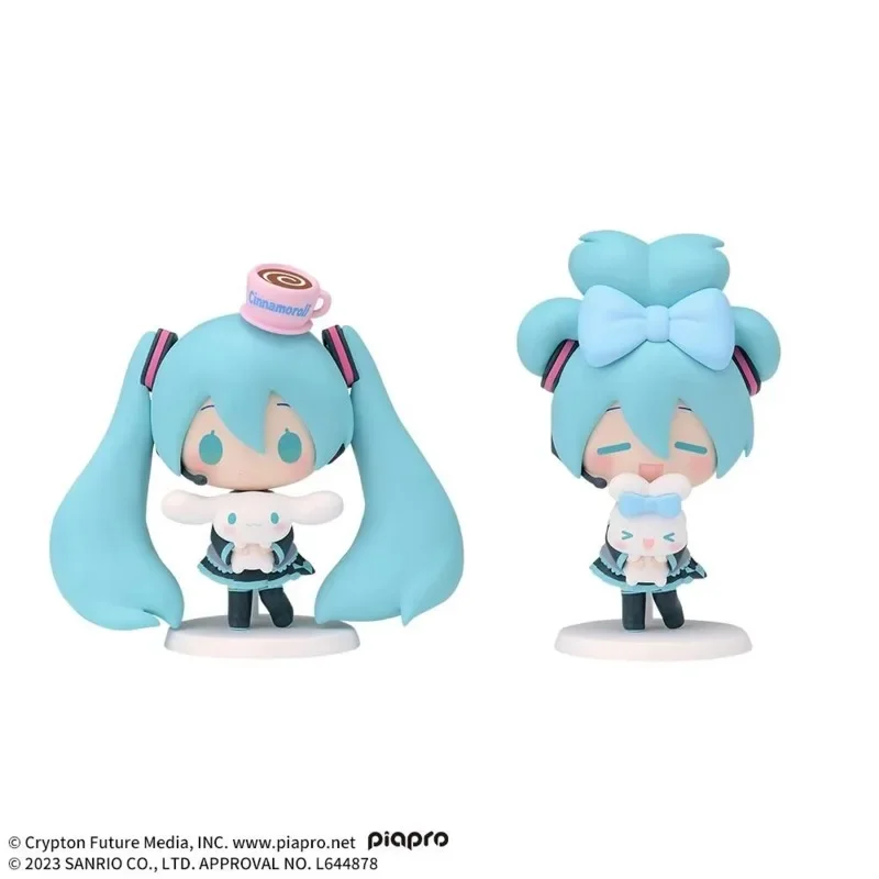 SEGA Hatsune Miku Jade Guigou Sanliou Q Clay Man Пейзаж Подвижная декоративная модель ручной работы