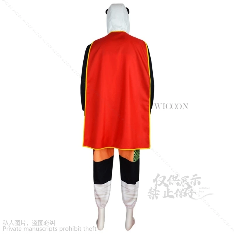 Костюм кунг-фу для косплея по аниме-мотивам мультфильма