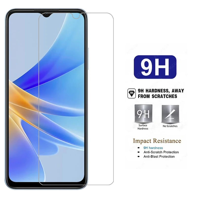 Защита экрана для oppo a17 a17k защитное закаленное стекло на oppoa17 a 17 k 17a пленка