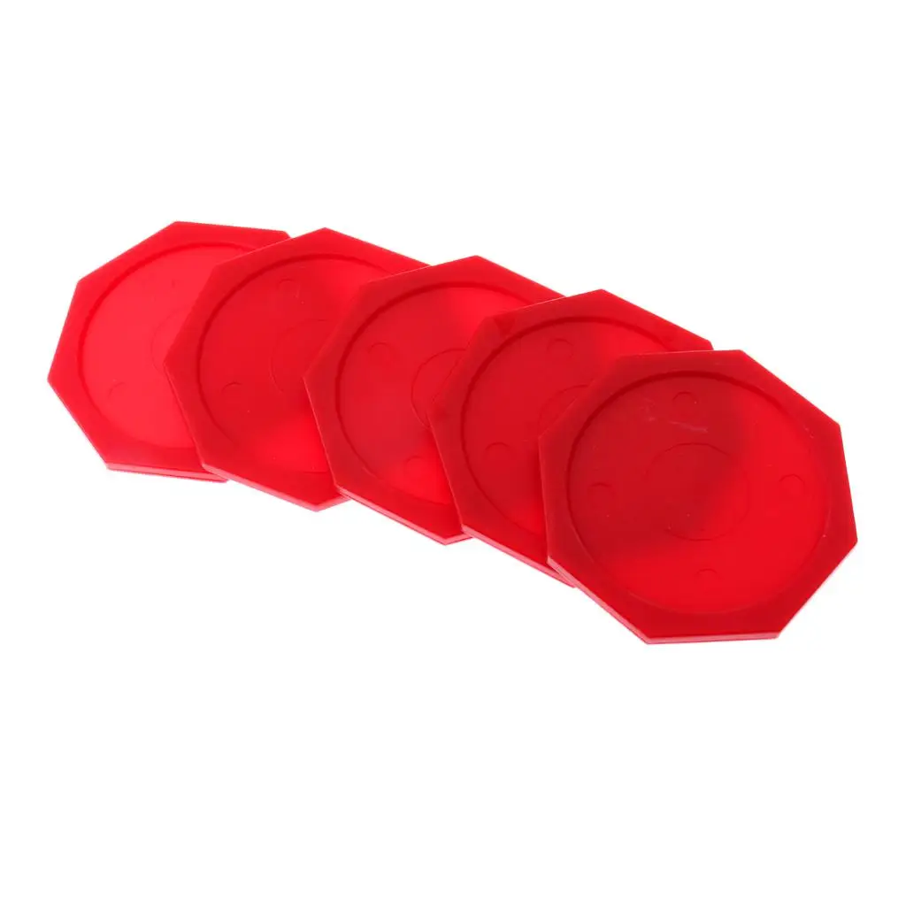 

Durable 63mm air hockey of 5 OagonShapedeen / Red
