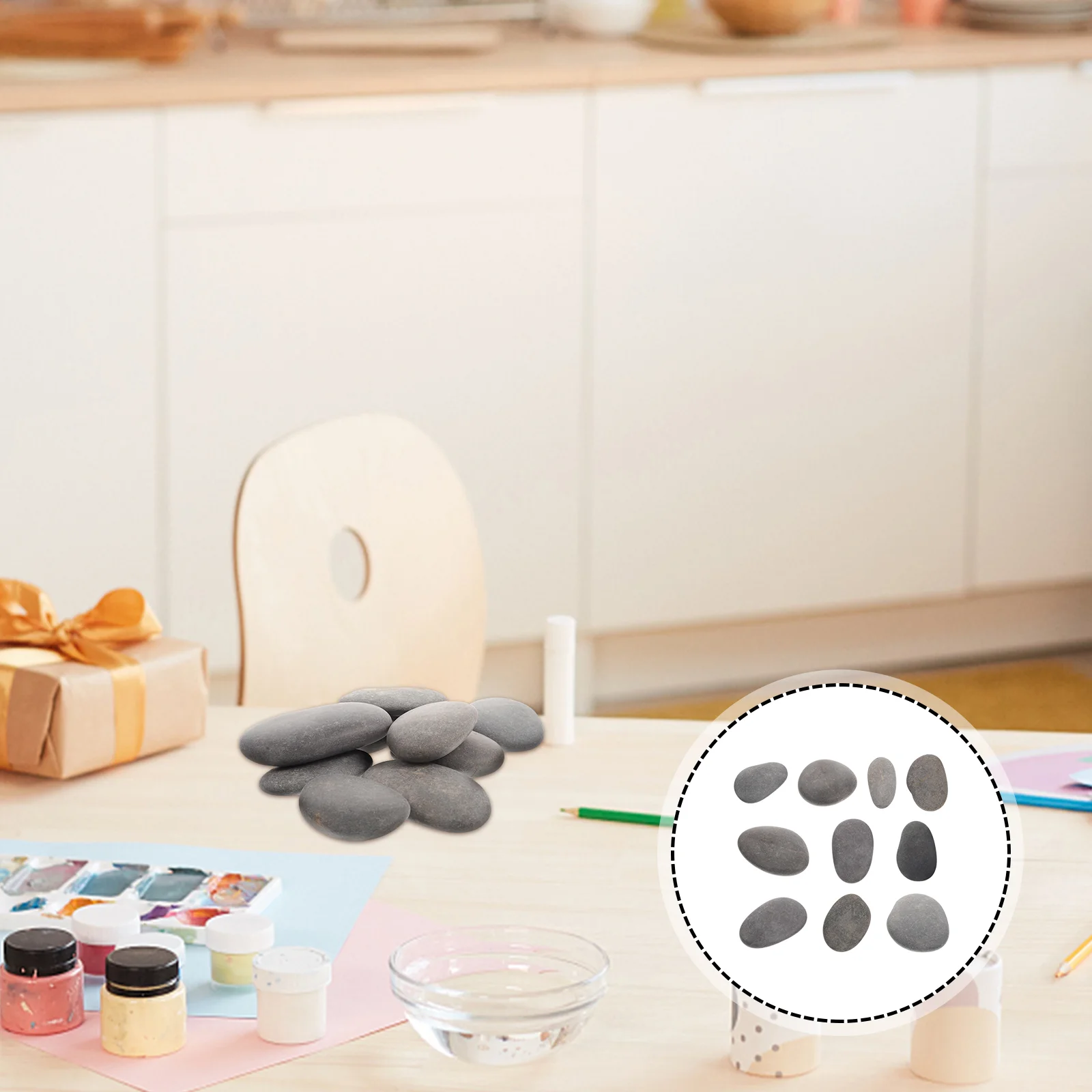 

Painting Stonessmooth Flat Natural Diy River Craft Multipurpose Painted Drawing Unpolished Graffiti Kindness