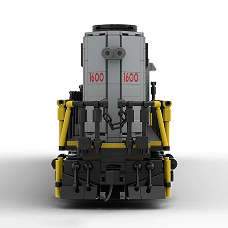Строительные блоки Moc TFM SD70MAC модель локомотива технология кирпичи сделай сам