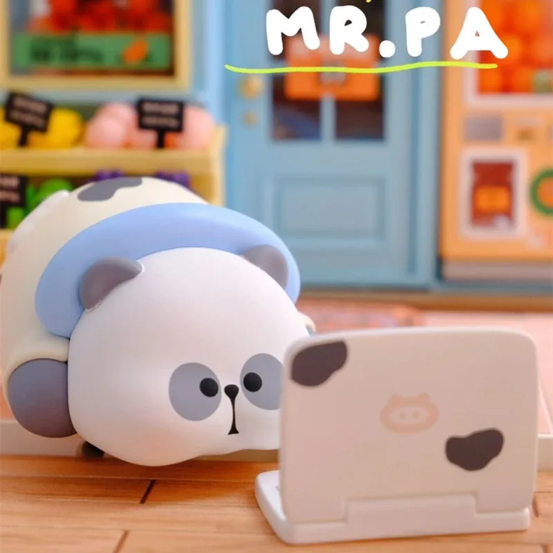 

MR.PA Working Week Series Blind Box Toys Cute Action Anime Figure Kawaii Mystery Box Model Designer Doll Gift