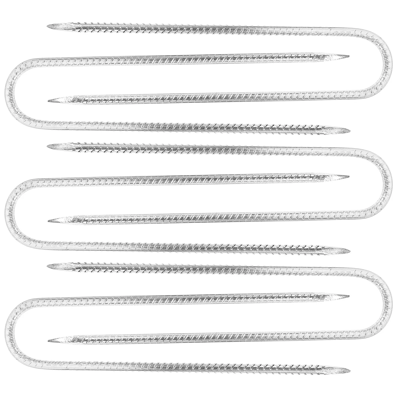 

Decorations Bird Table Anchoring Pegs Ground Stakes Fixing Metal Landscaping Fabric Nails Lawn Fastening