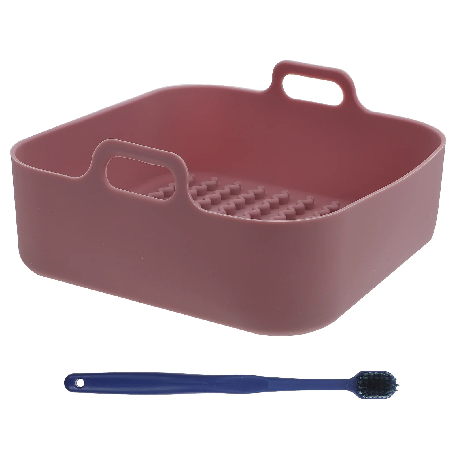 

Air Fryer Replacement Silicone Pot Basket Bowl Oven Accessories Pan Baking Tool