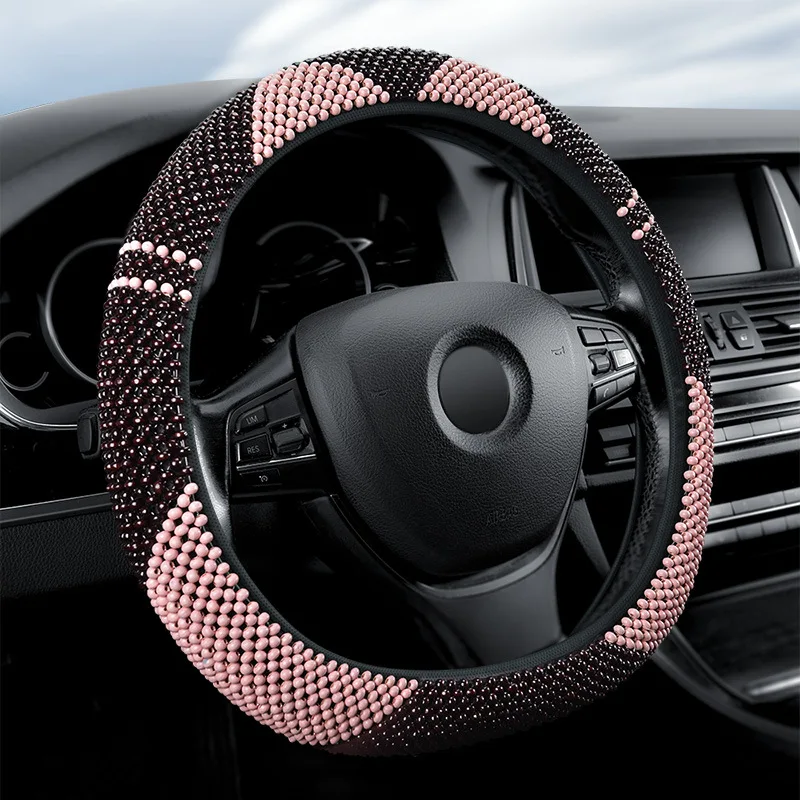 

Car Steering Wheel Cover Ultra-thin D-type Non-slip Breathable Handle Cover Four Seasons Universal Round