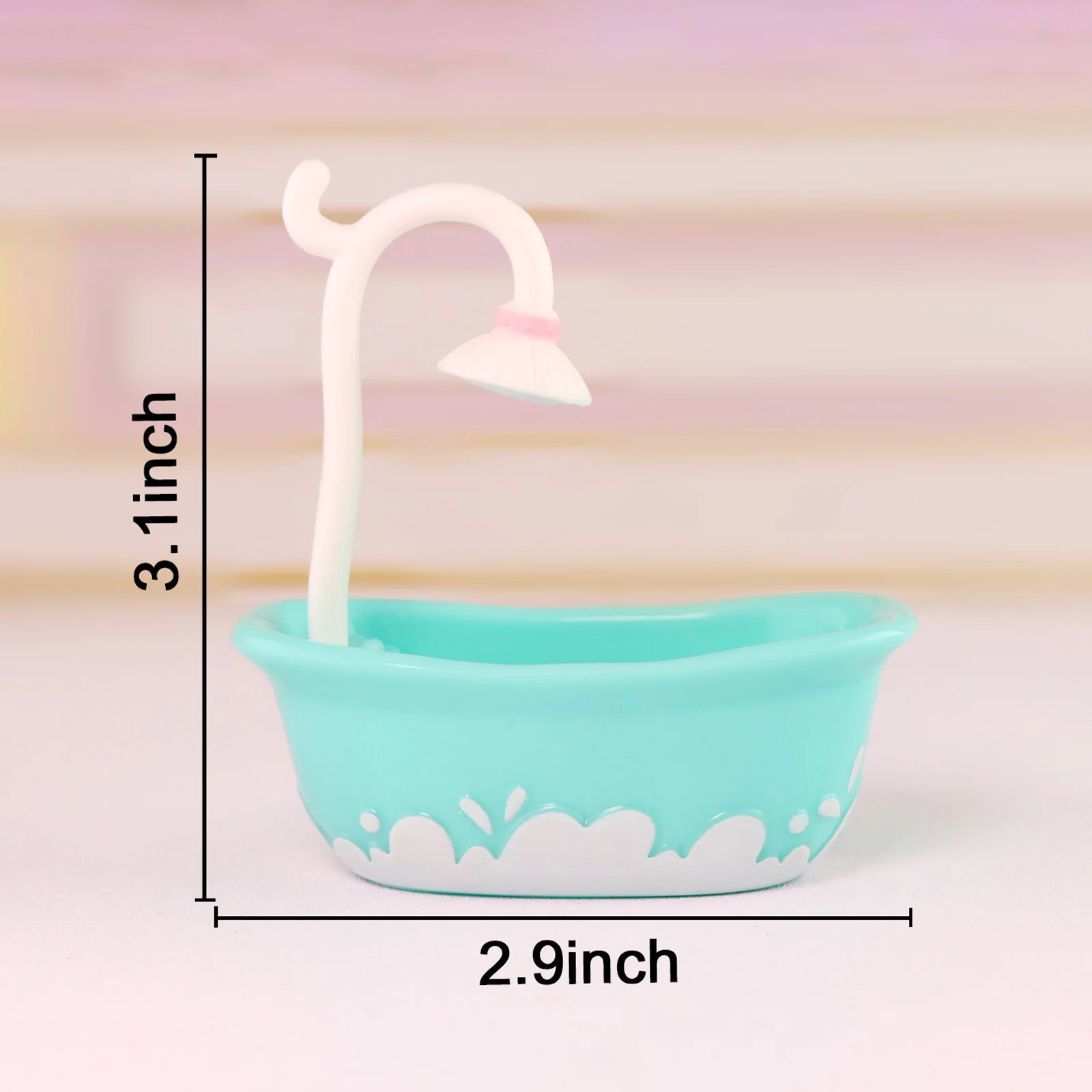Фото Набор для купания и сушилка для фигурок животных Minilpsshop Pet Shop (аксессуары для LPS) №3