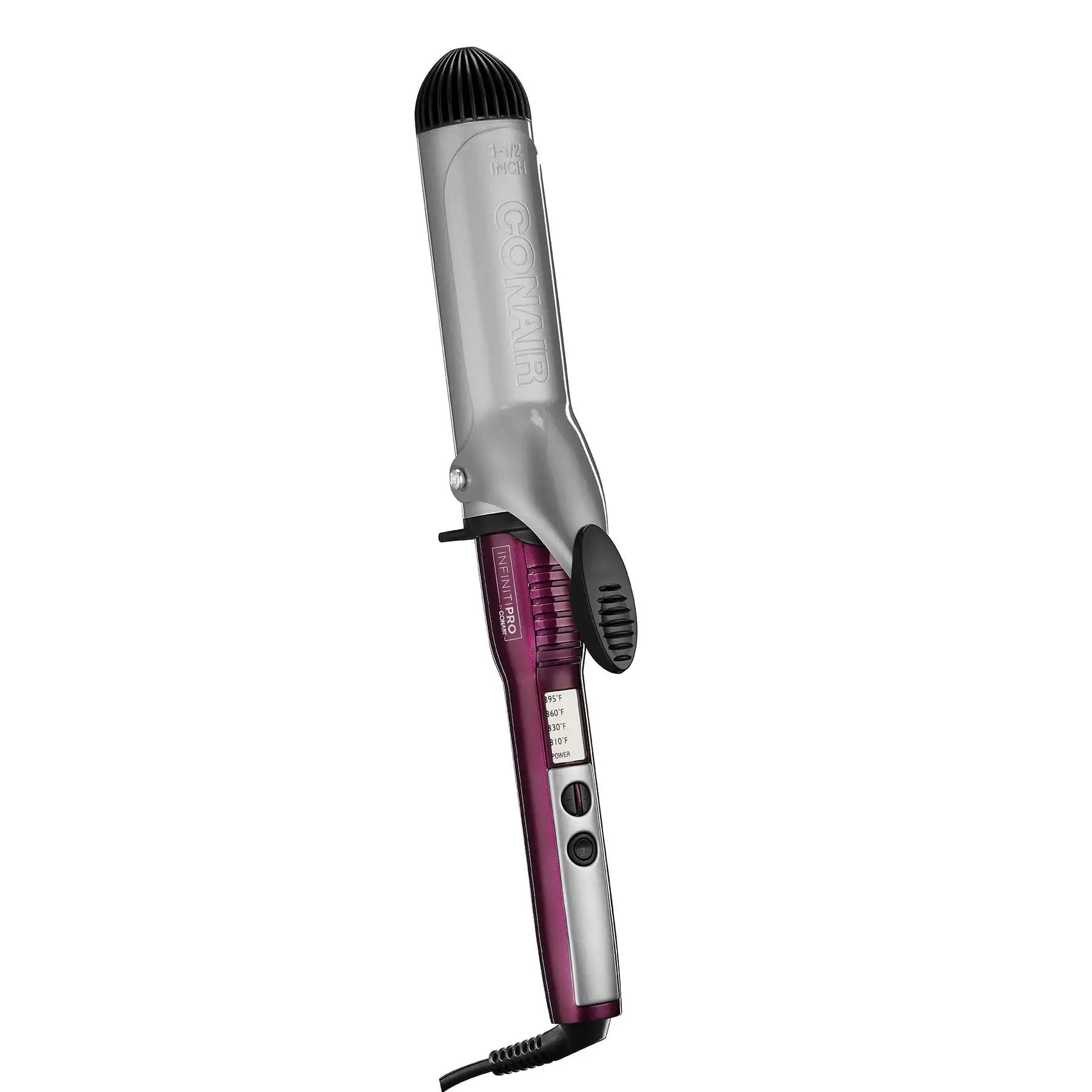 

InfinitiPRO 1.5" Nano Tourmaline Ceramic Spring Curling Iron, Purple