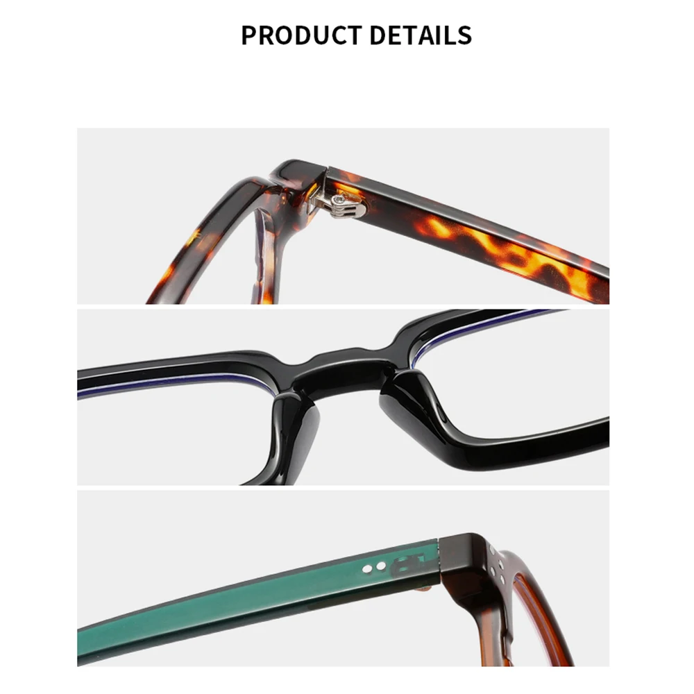 Квадратные очки DDLONG с защитой от синего света