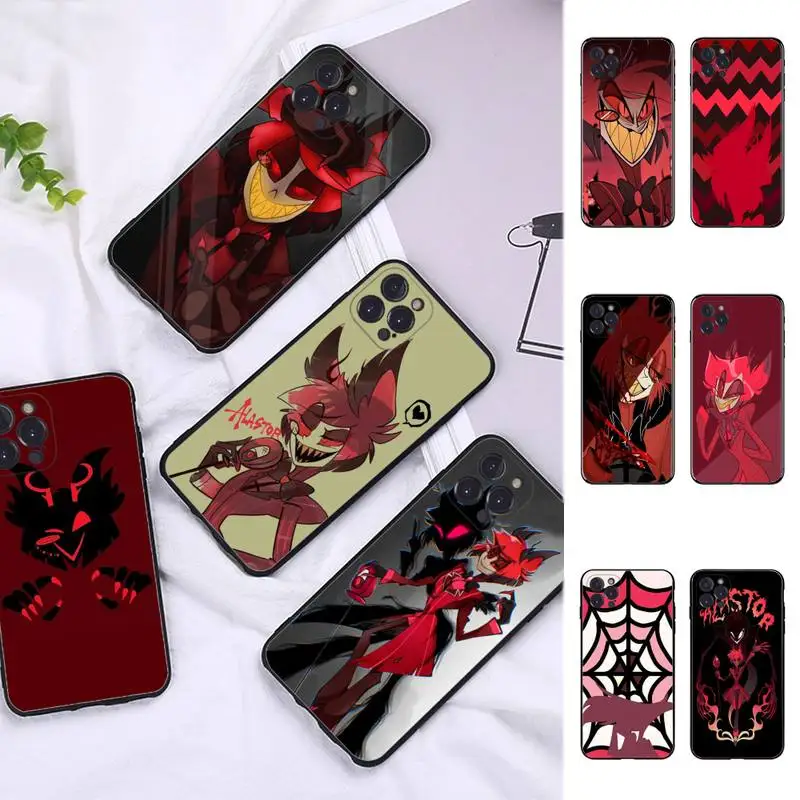

Hazbin Hotels Alastor Phone Case Silicone Soft For iphone 14 13 12 11 Pro Mini XS MAX 8 7 6 Plus X 2020 XR Shell