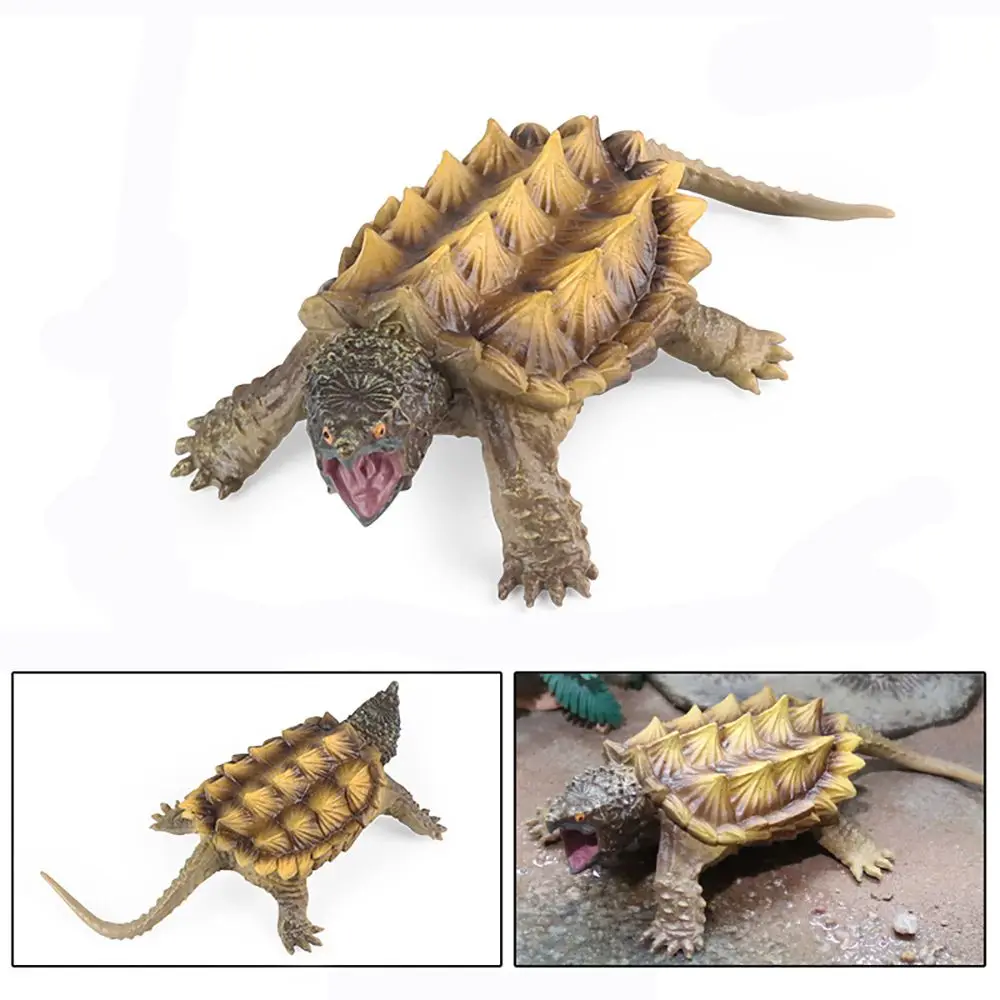 

& Nature развивающая игрушка для детей познавательные модели черепахи аллигатора морской организм симуляция дикой природы Chelydra фигурки