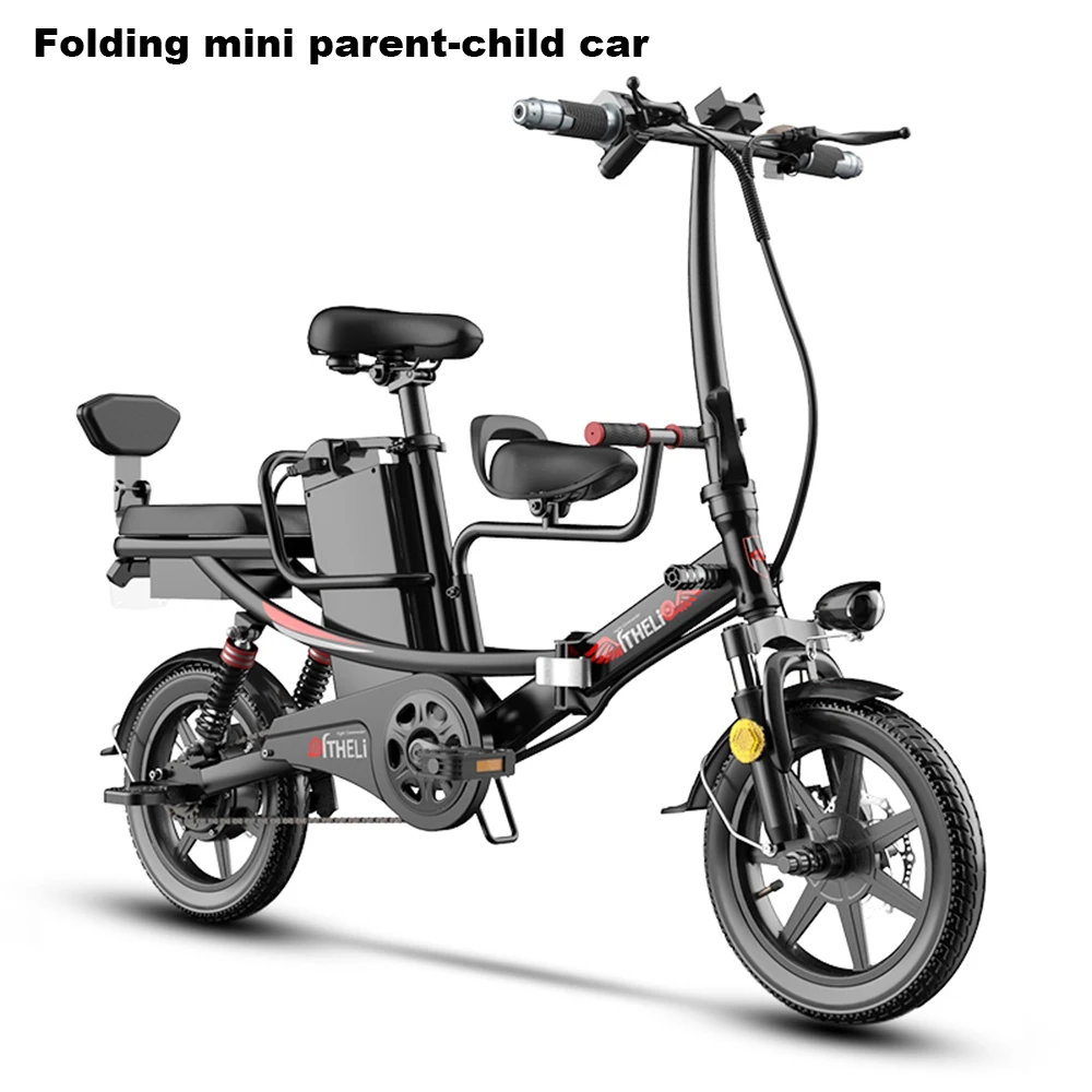 

Electric Bicycle 48V 6/8/11/15/20/25AH Foldable Lithium Battery Bike with Dual Disc Brakes Damping