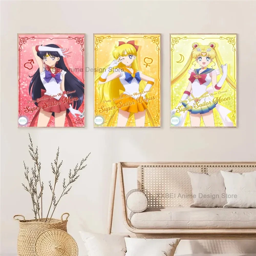 1 шт. высокое качество современное украшение для дома живопись аниме серия Сейлор