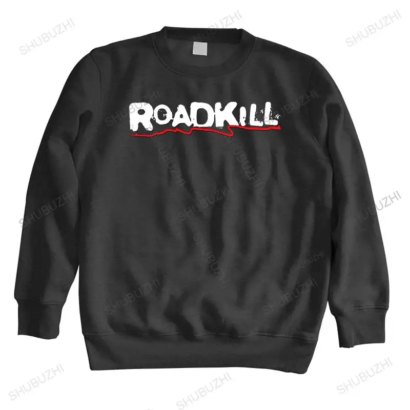 

Man crew neck hoodie RoadKill Casual Cotton Round Neck Fashion Men Printed brand men autumn hoodie unisex sweatshirt men hoodies