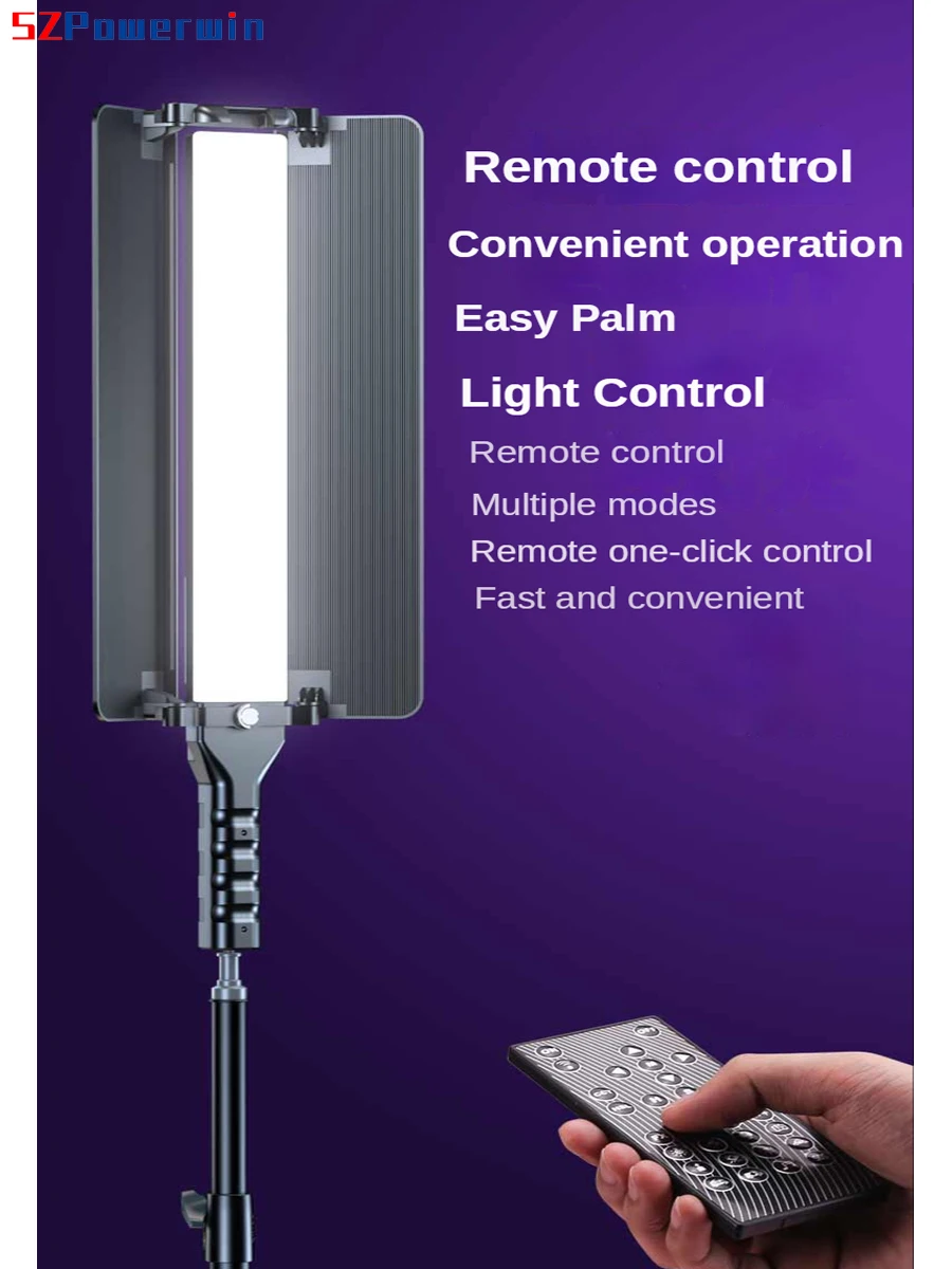 Светодиодная лампа RGB Powerwin Handheld 360°