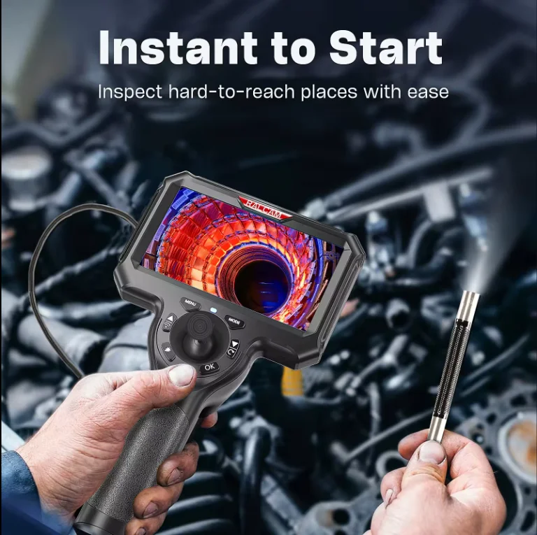 Ralcam IP67 бороскоп для осмотра автомобилей 5 шт. светодиодный светильник 4-сторонний