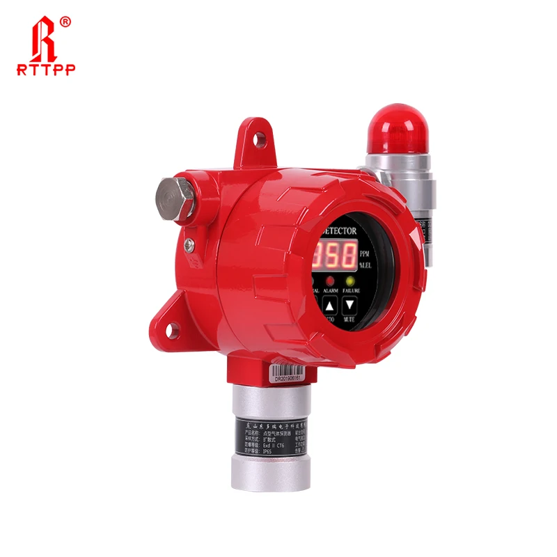 Enlarge Industrial point type detector fixed carbon monoxide gas detector
