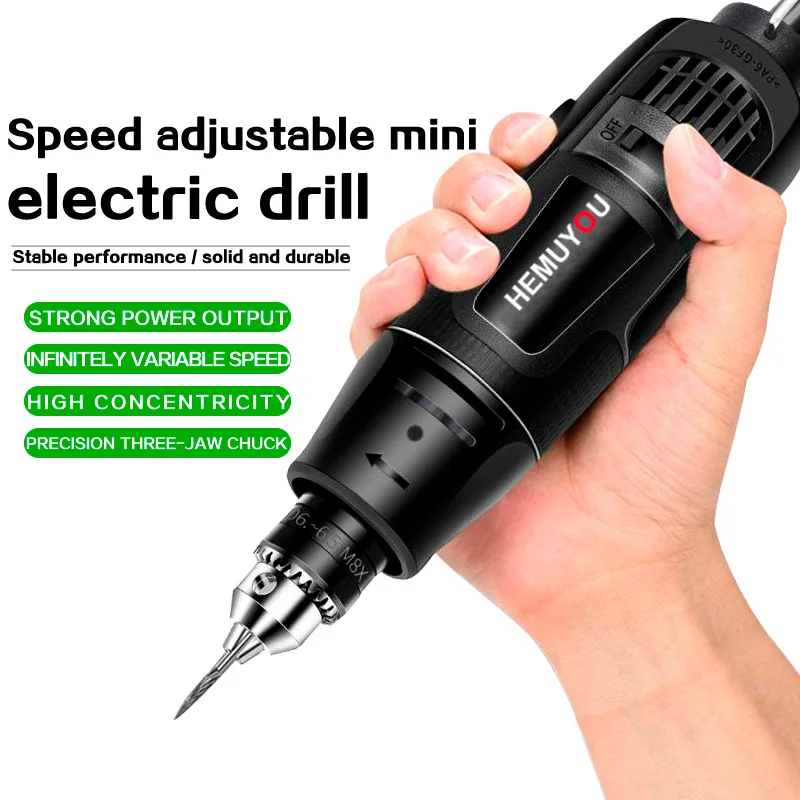 Электрическая дрель с переменной скоростью 180 Вт/260 Вт