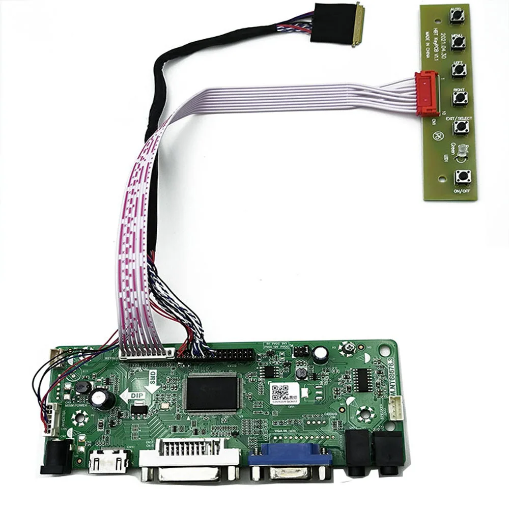 

New M.NT68676 Board Monitor Kit for B116XW03 V0 / B116XW03 V1 / B116XW03 V2 HDMI+DVI+VGA LCD LED screen Controller Board Driver