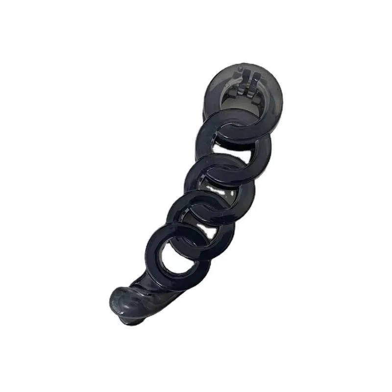 

Summer Morandi Jelly Color Gentle Banana Clip Twist Clip New Ponytail Clip pinzas para el pelo niña крабик для волос