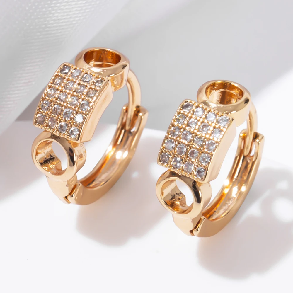 

Серьги-кольца ESSFF для мужчин и женщин, простые белые винтажные подарочные украшения для повседневной носки, модные ювелирные украшения