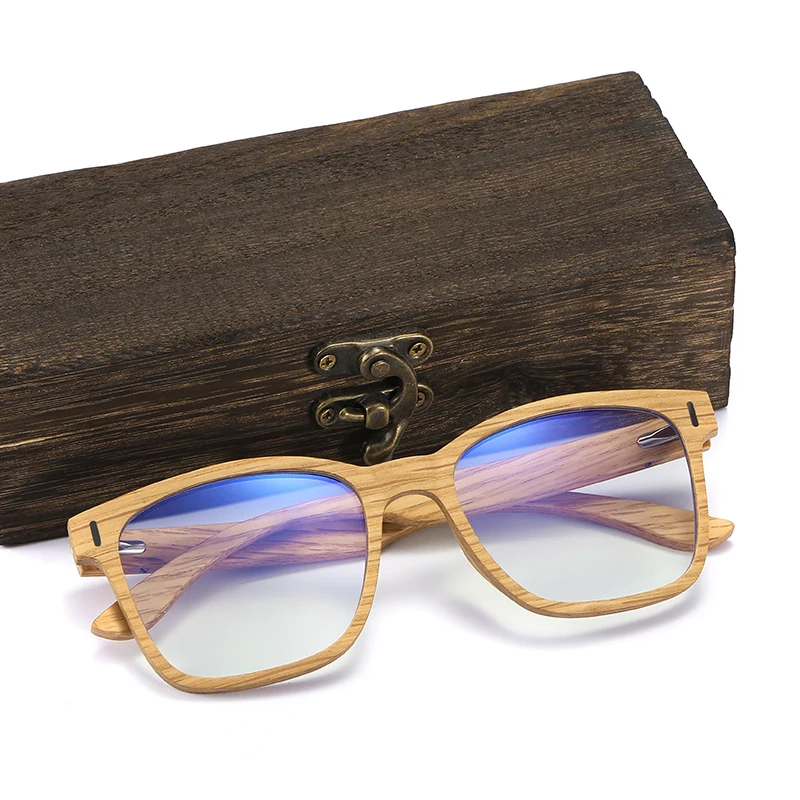 Деревянные оправы для очков ручной работы дубовые деревянные солнцезащитные
