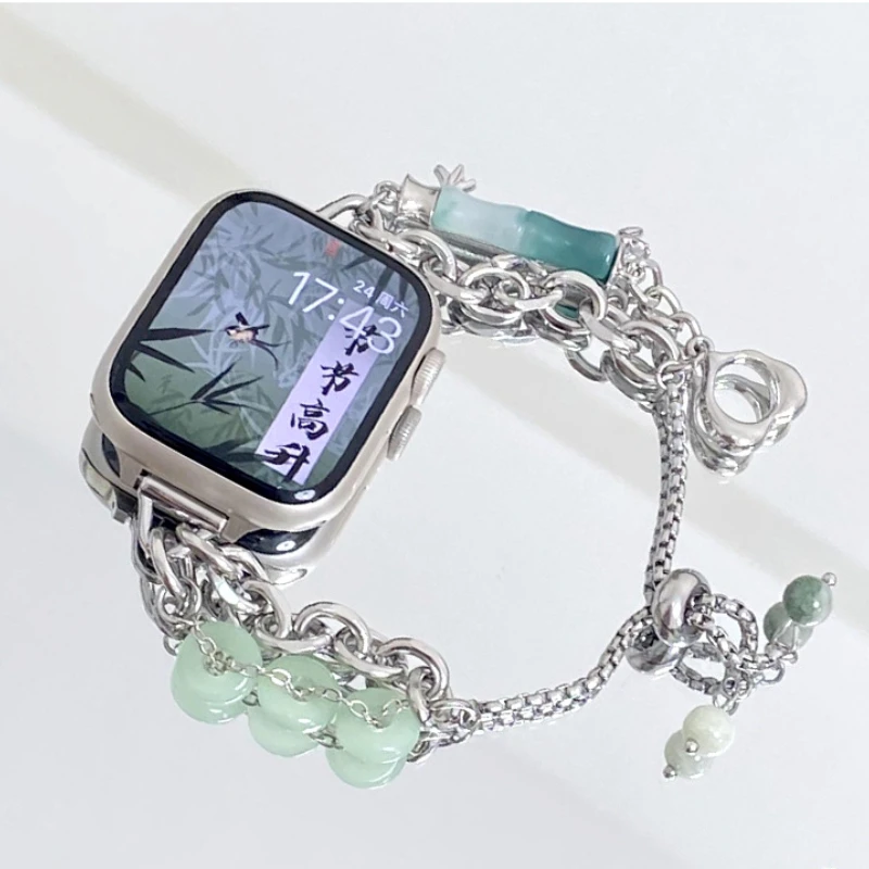 

Metal Strap For Apple Watch 8 band 45mm 41mm 38mm 40mm for iwatch serie 7 6 5 4 3 SE Wrist 42mm 44mm Ultra 49mm Woman Bracelet