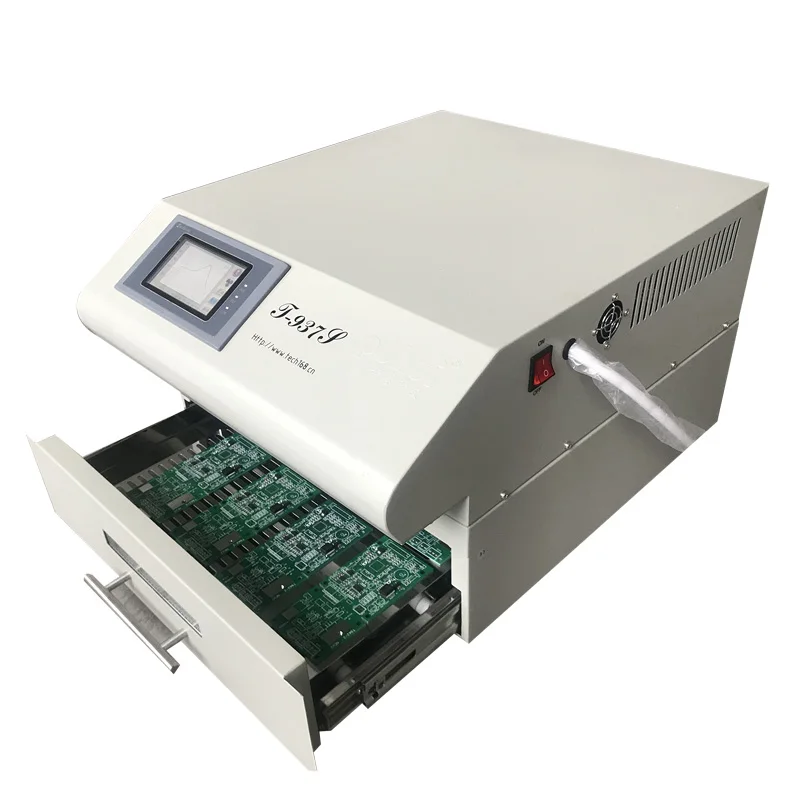 

PUHUI Lead-Free Reflow Oven T-937S IR IC Heater BGA SMD SMT Desktop High Temperature Reflow Solder Oven Soldering Station