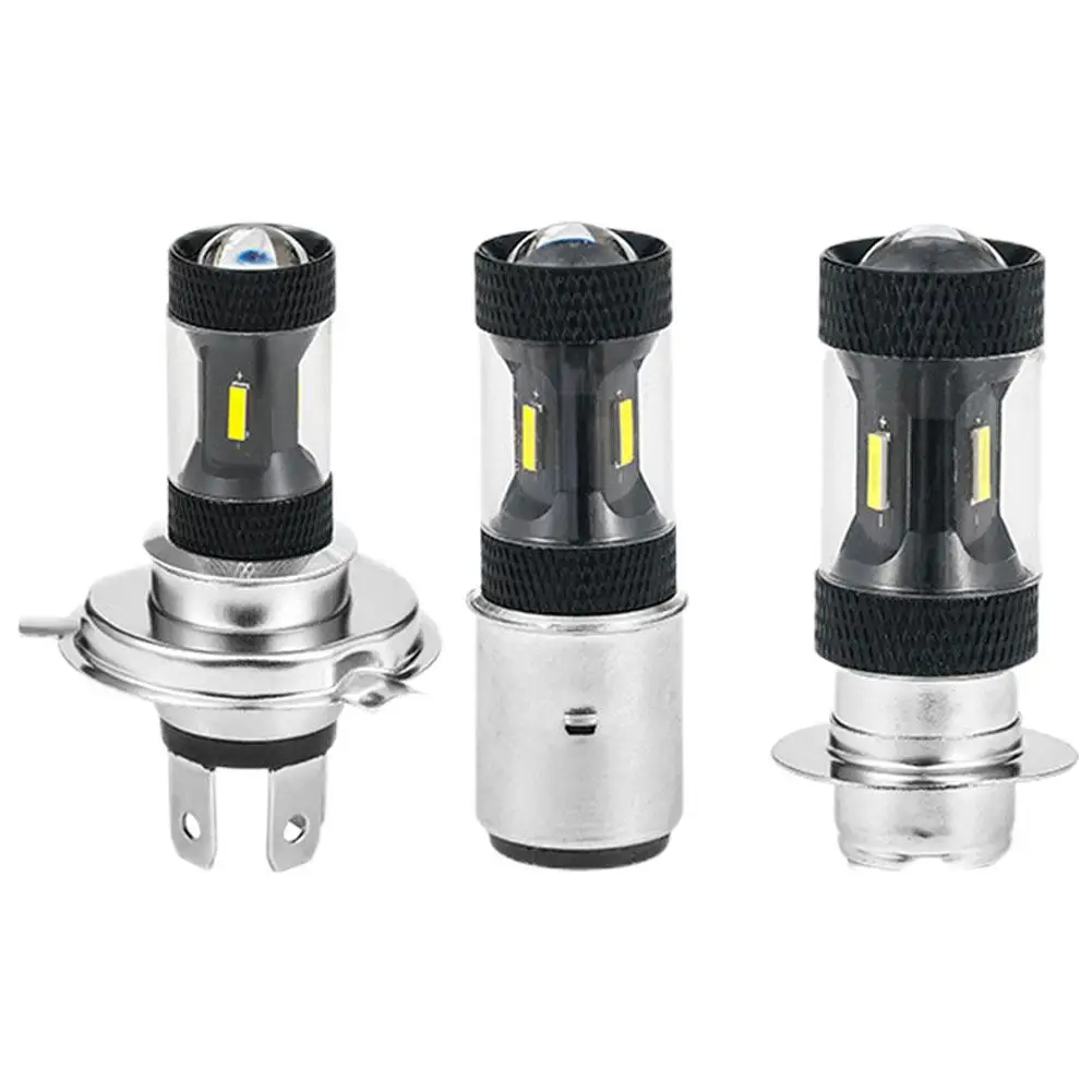 

Противотуманные фары H4 P15D BA20D 1860 4smd для мотоцикла, светодиодсветильник фары, проходясветильник фары, светодиодные фары дальнего света для м...