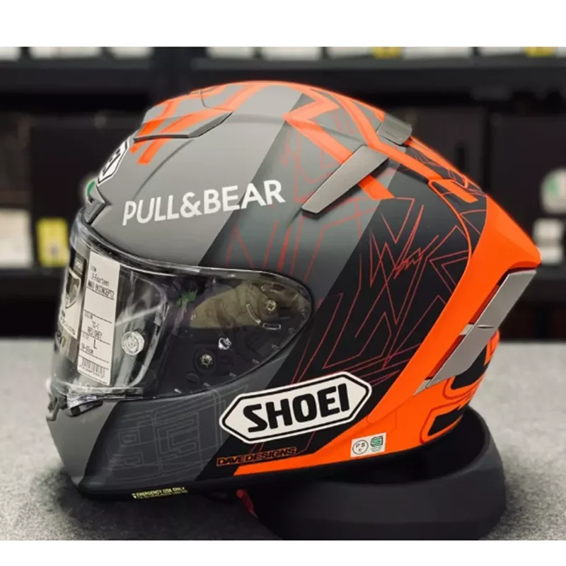 

Full Face Motorcycle helmet X14 93 Marquez black concept 2.0 anti-fog visor Riding Motocross Racing Motobike Helmet W