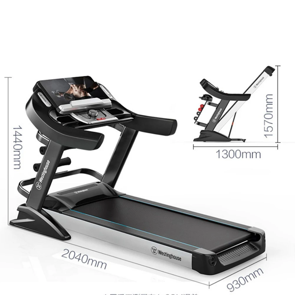 

1.Multi-function Electric Treadmill Ultra-quiet Fat Burn Household Small Folding To Lose Weight Ultra Wide Run