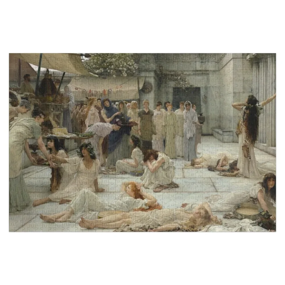 Женская головоломка Amphissa (1887) Лоуренса Альма-тадема (английский язык 1836-1912)