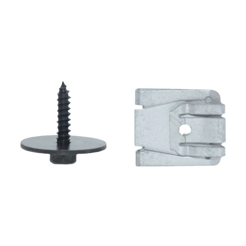 

10Pcs for Mercedes Benz C180C200C260E200E260GLK front bumper water tank lower guard plate screw base buckle