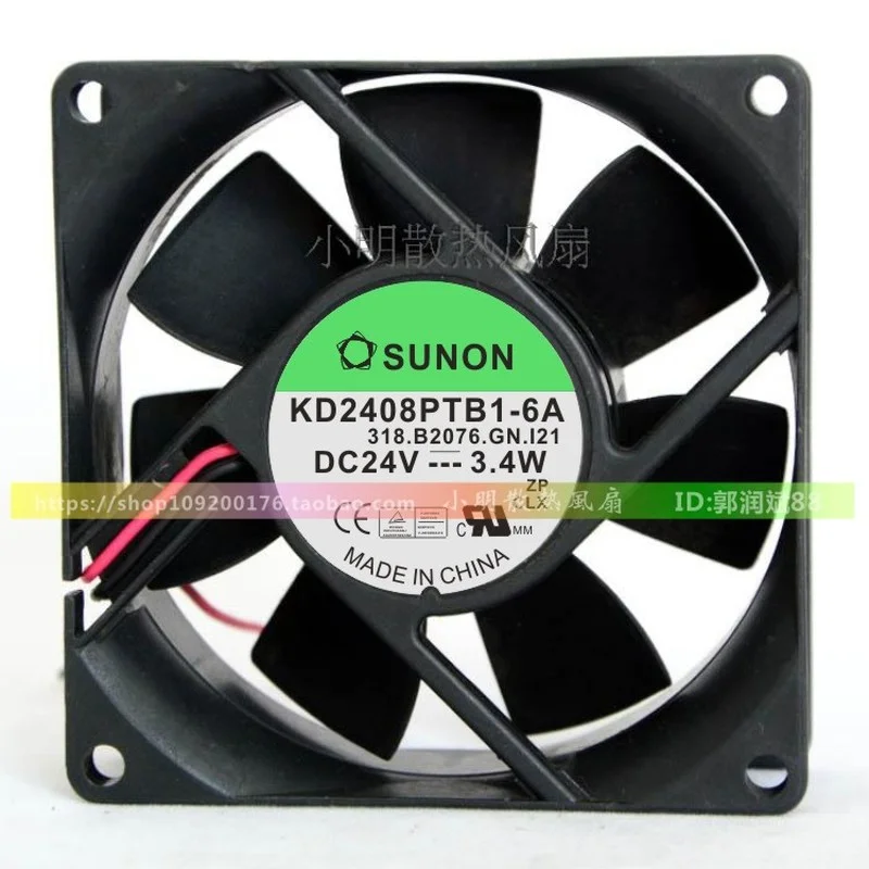 Новый вентилятор ЦП для TAJUN KD2408PTB1-6A 24 В 3,4 Вт инверторный охлаждающий вентилятор 8025 8 см 80*80*25 мм