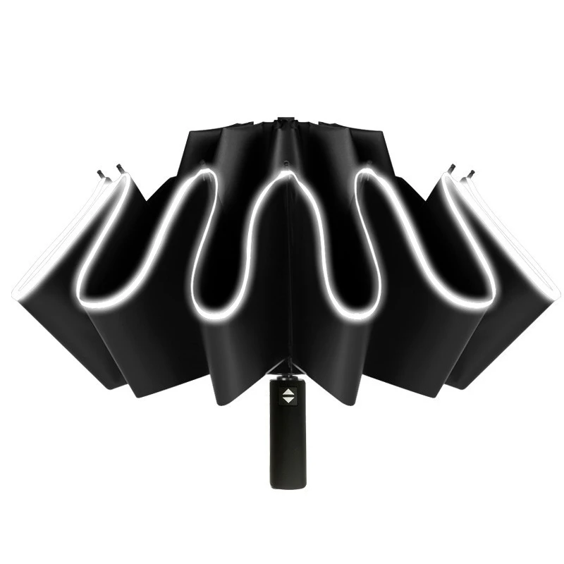

Automatic Umbrella Folding Sun Umbrellas 12K Windproof Rain Big Umbrella Men Women UV Parasol