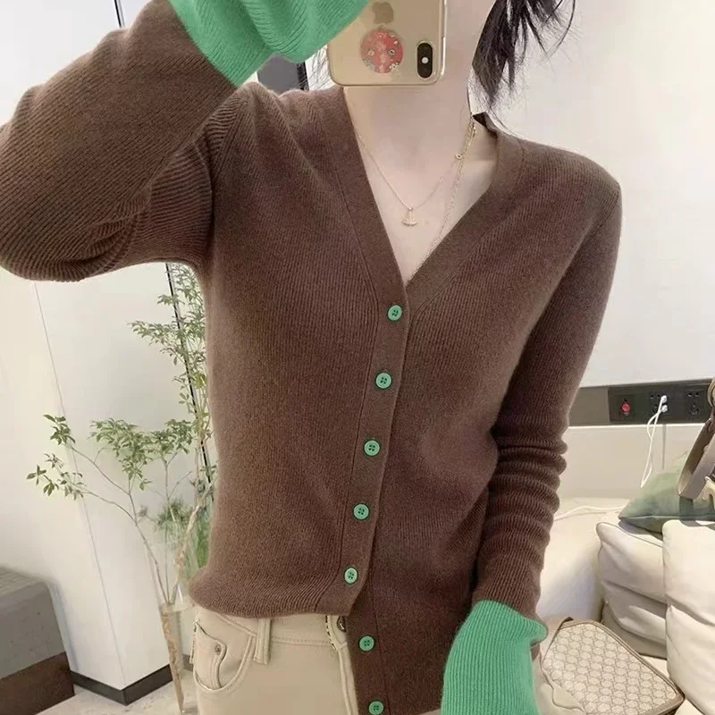 Женские кардиганы shangkaka полиэстер