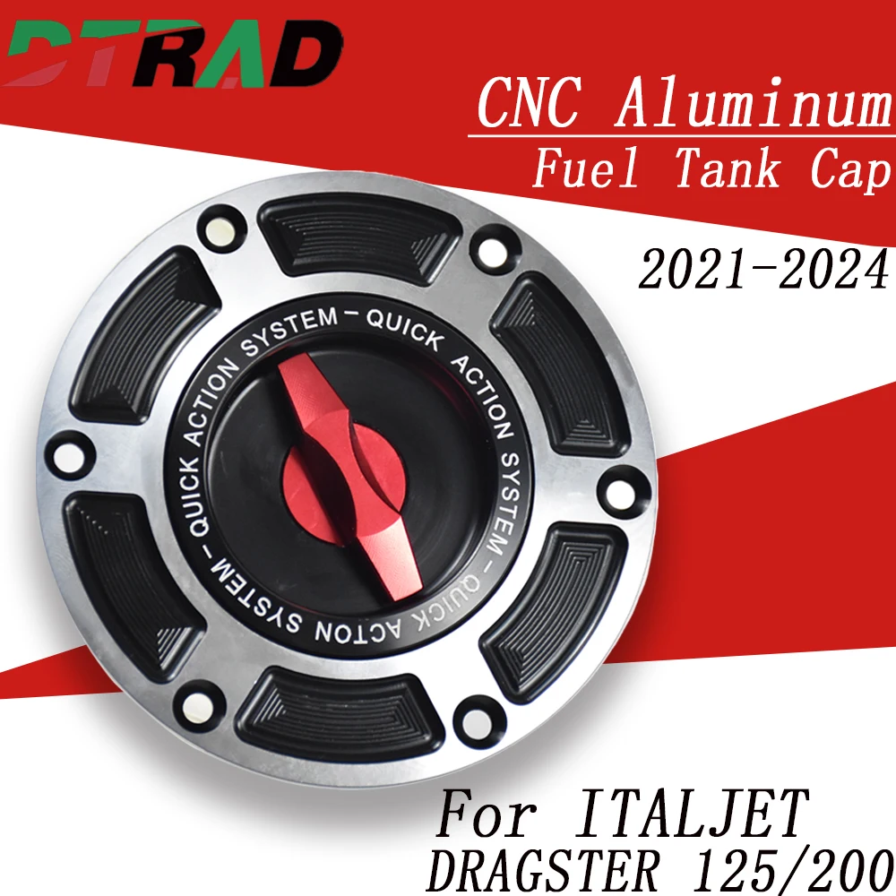 Фото Новая крышка топливного бака для быстрой газа для ITALJET DRAGSTER 125/200/300 2020-2025, аксессуары, комплект для тюнинга крышки масляного газа для мотоцикла Airbox №1