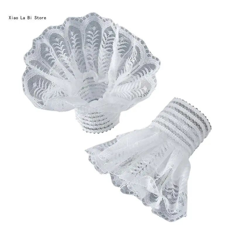 Манжеты на запястье кружевные съемные манжеты с искусственными рукавами для